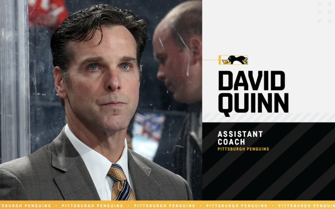 Penguins Name David Quinn Assistant Coach
